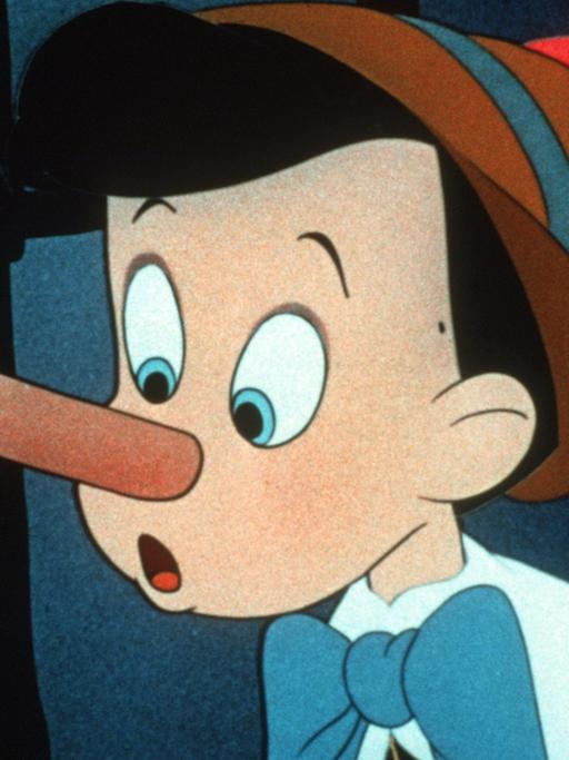 Szene aus dem Zeichentrickfilm "Pinocchio". Die Geschichte des italienischen Schriftstellers C. Collodi aus dem Jahr 1883 wurde von den Disney-Studios als Zeichentrickfilm umgesetzt und begeistert seit nun mehr als 70 Jahren kleine wie große Kinder.