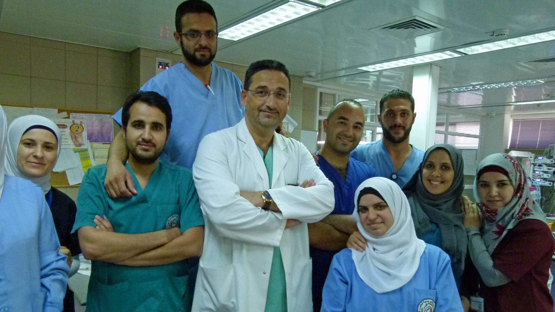 Nizar Hijjeh, Kinderherzchirurg aus Gießen, arbeitet inzwischen mit seinem Team in Ostjerusalem