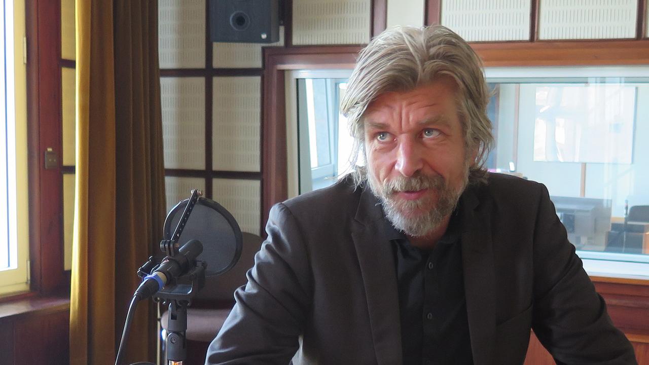 Der norwegische Schriftsteller Karl Ove Knausgard