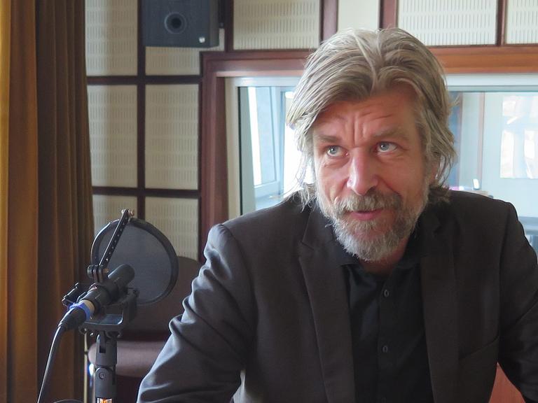 Der norwegische Schriftsteller Karl Ove Knausgard