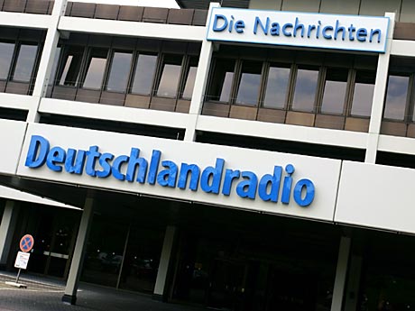 Das Funkhaus Köln mit dem Schriftzug "Die Nachrichten"