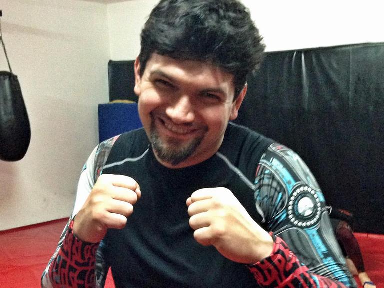Edin Marschall, Leiter von Gorilla-MMA in Berlin