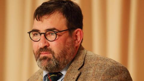 Der Kirchenhistoriker Thomas Kaufmann bei einer Lesung im Jahr 2016 in Berlin.