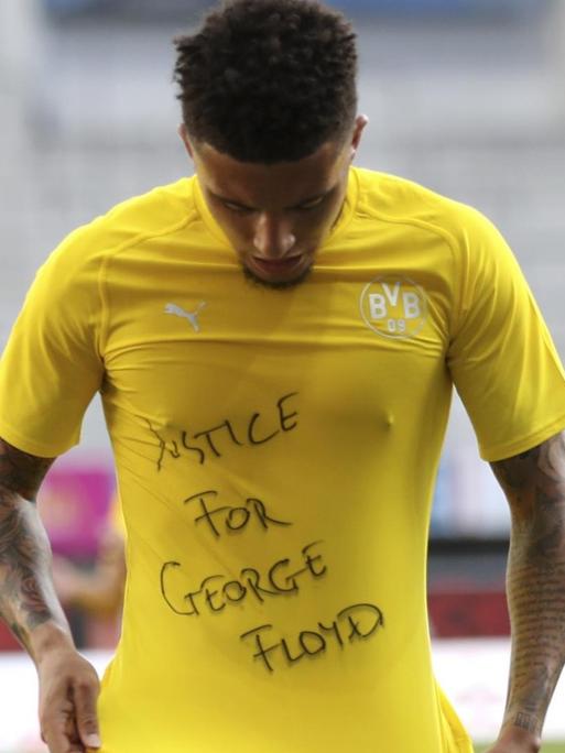 Jadon Sancho, Fußballspieler bei Borussia Dortmund.