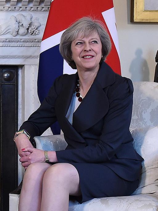 Die britische Premierministerin Theresa May