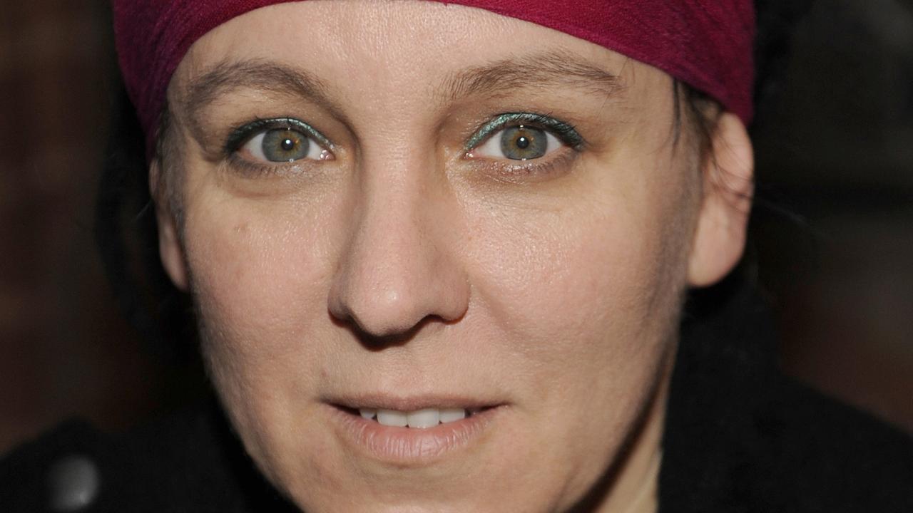 Die Schriftstellerin Olga Tokarczuk bei einer Lesung im Rahmen des internationalen Literaturfestes "Lit.Cologne" am 15.03.2009 in Köln.
