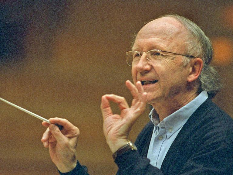 Heinz Holliger, Schweizer Dirigent, Komponist und Oboist