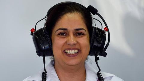 Sauber-Teamchefin Monisha Kaltenborn beim Großen Preis von Brasilien
