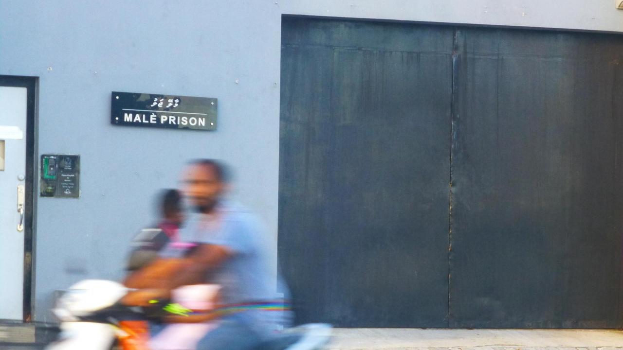 Das Gefängnis in der Hauptstadt Malé