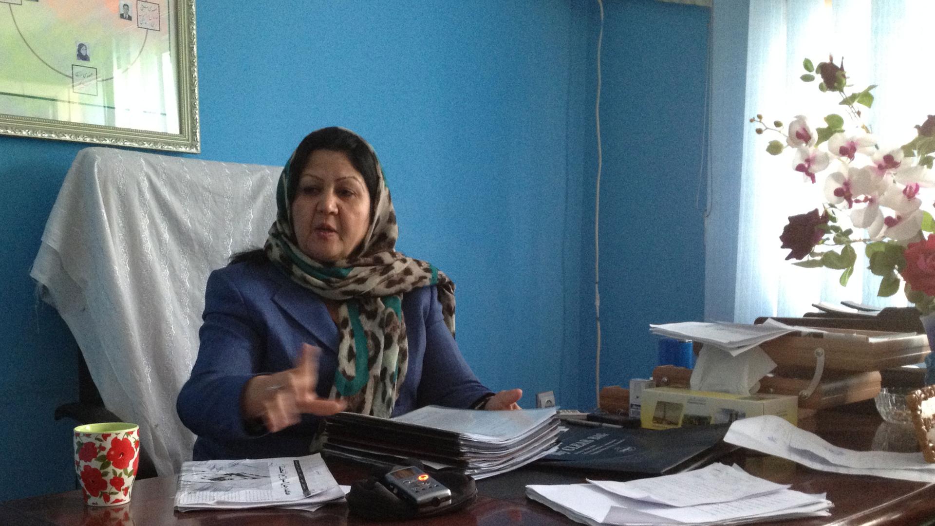 Ein mühsamer Kampf: Fausia Hamidi setzt sich für die Rechter afghanischer Frauen ein. 