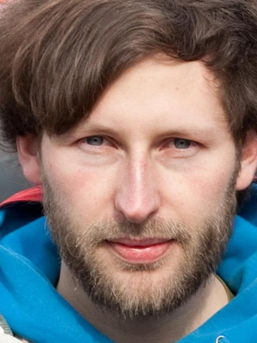 Ruben Neugebauer vom privaten Flüchtlingshilfe-Vereins Sea-Watch