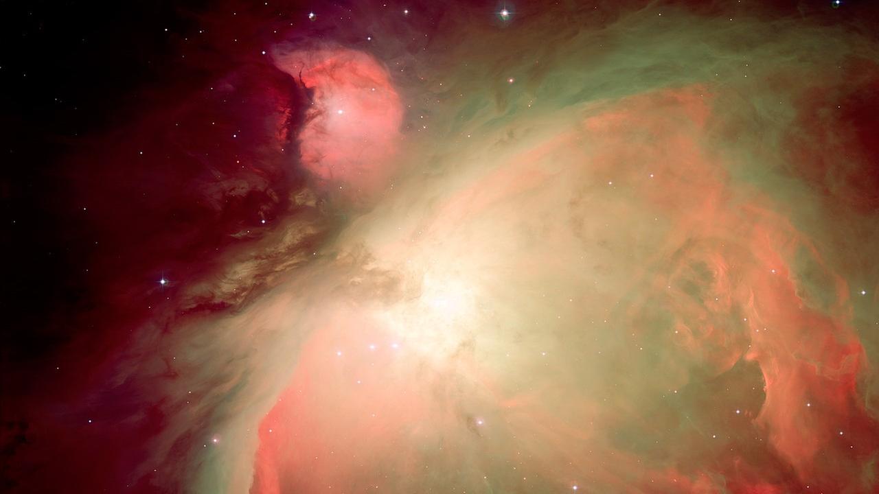 Messier 42 ist der berühmte Orionnebel