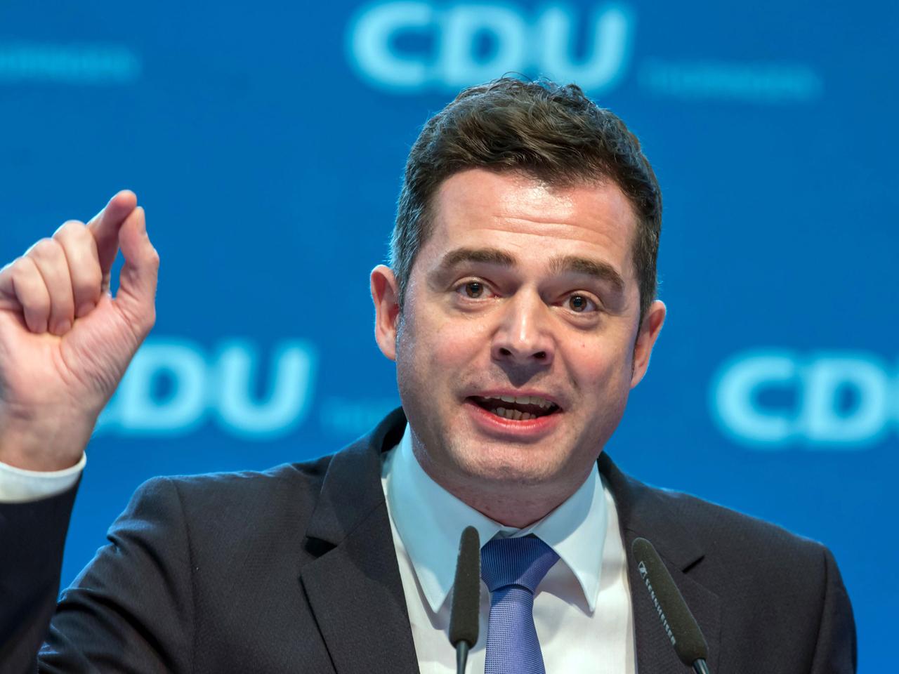 Der neue Thüringer CDU-Landesvorsitzende Mike Mohring.