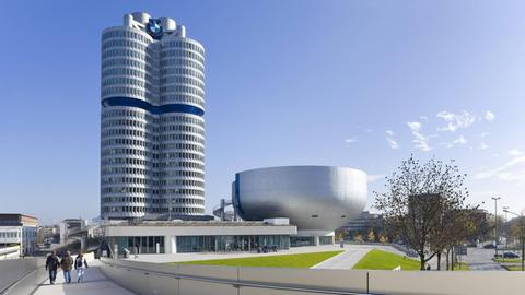 Das BMW-Hochhaus in München