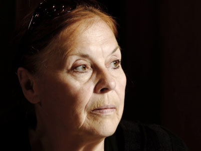 Die Schauspielerin Ursula Karusseit