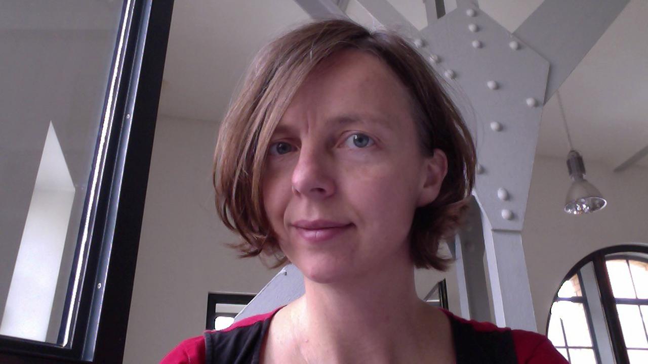 Die Journalistin Karin Gothe
