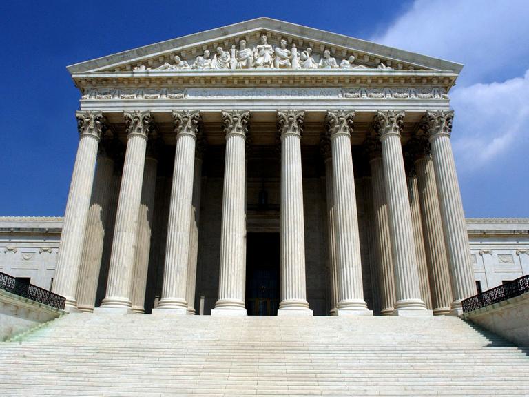 Oberster Gerichtshof der USA, der Supreme Court in Washington