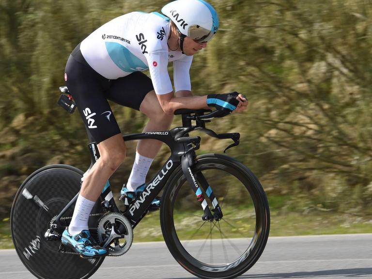 Team Sky: Christian Knees mit dem Rad in Andalusien