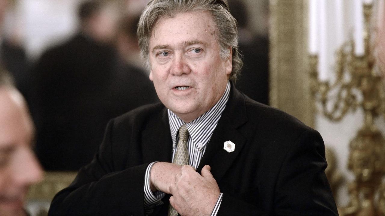Stephen Bannon, Chef der rechtspopulistischen Website "Breitbart News" und Ex-Chefstratege von US-Präsident Trump.
