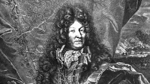 Gemälde von König Ludwig XIV. von Frankreich