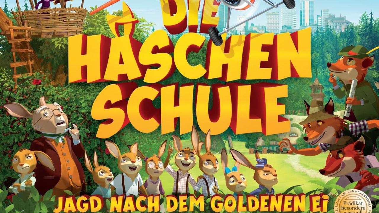 Filmplakat "Die Häschenschule- Jagd nach dem goldenen Ei"