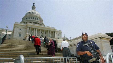 Das Kapitol in Washington ist Sitz des Kongresses.