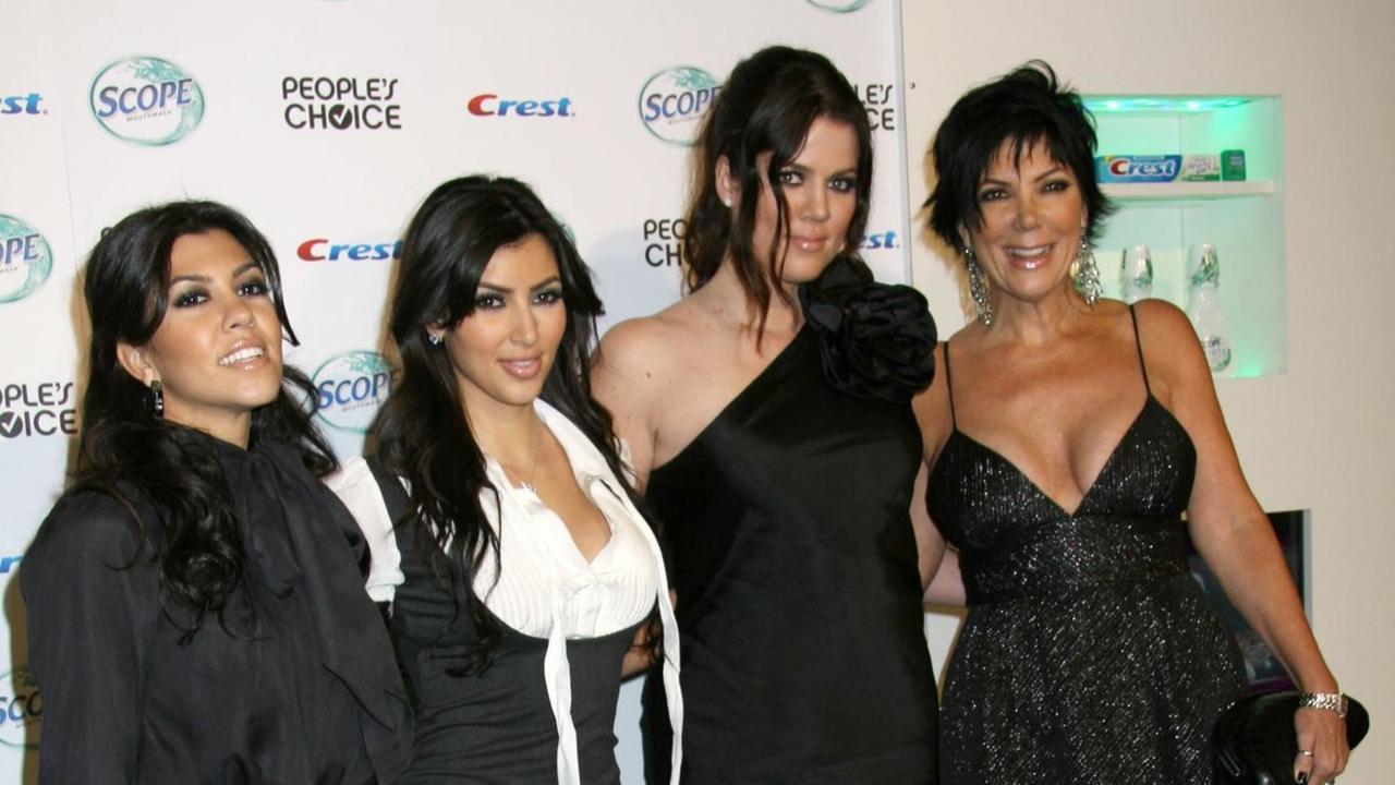 Kourtney, Kim und Khloe Kardashian und ihre Mutter Kris Jenner