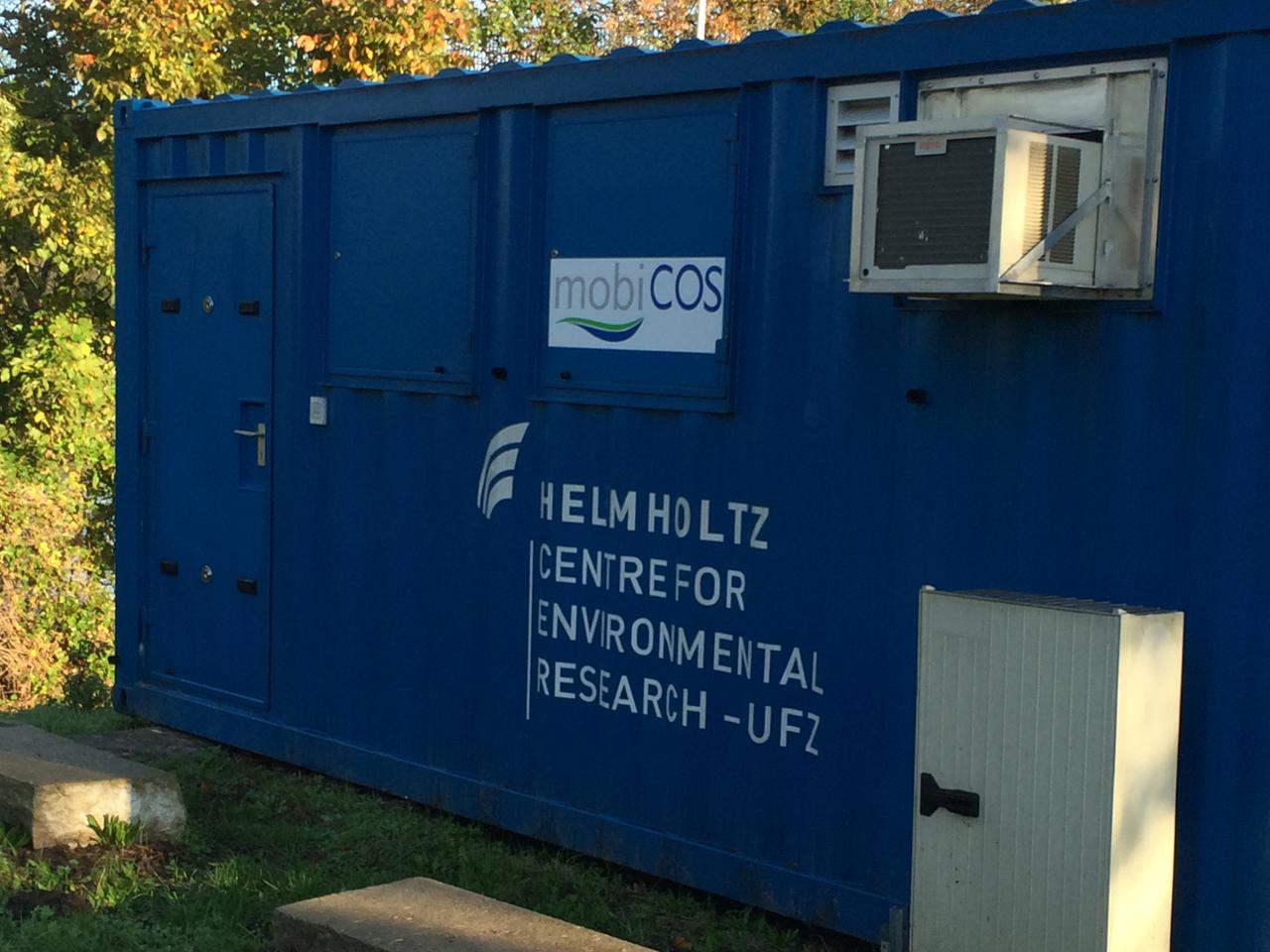 Ein mobiles Fließwasserlabor des Helmholtz-Zentrums für Umweltforschung,
