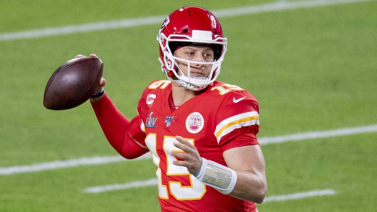 Patrick Mahomes im Super Bowl