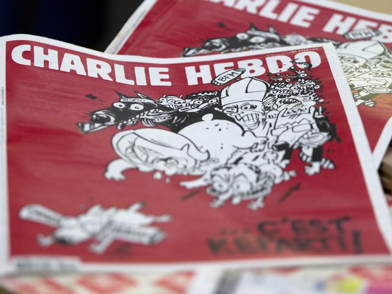 Titelblatt der "Charlie-Hebdo"-Ausgabe vom 25.02.2015