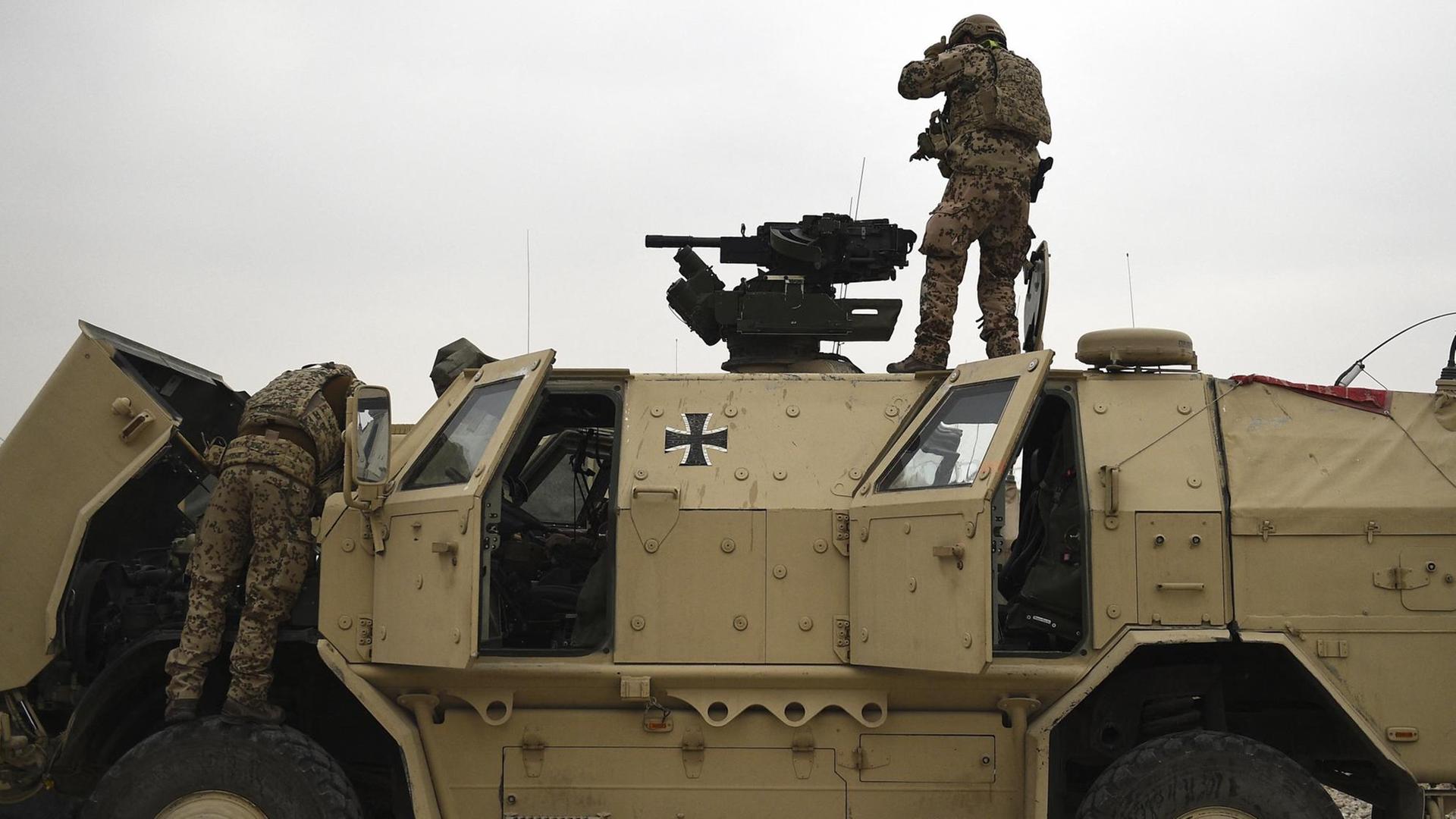 Deutsche Soldaten im November 2019 in Afghanistan