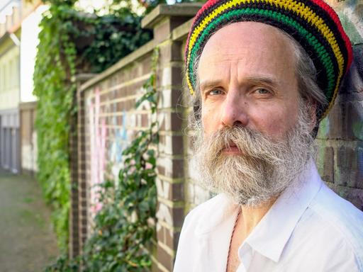 Der Rastafari und Reggae-Musiker Uwe Banton