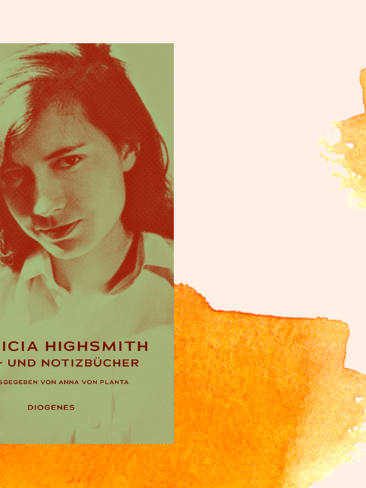 Das Cover zeigt ein Porträtfoto der jungen Patricia Highsmith.