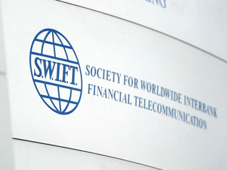 SWIFT leitet Transaktionen