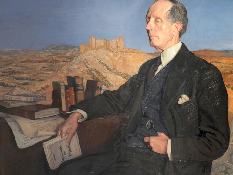 Der spanische Schriftsteller Azorín, 1941 gemalt von Ignacio Zuloaga
