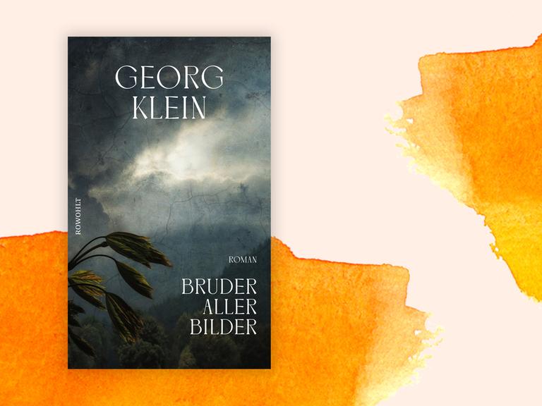 Cover des Buchs "Bruder aller Bilder" auf orangem Hintergrund
