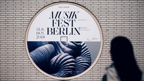 Werbung für das Musikfest Berlin