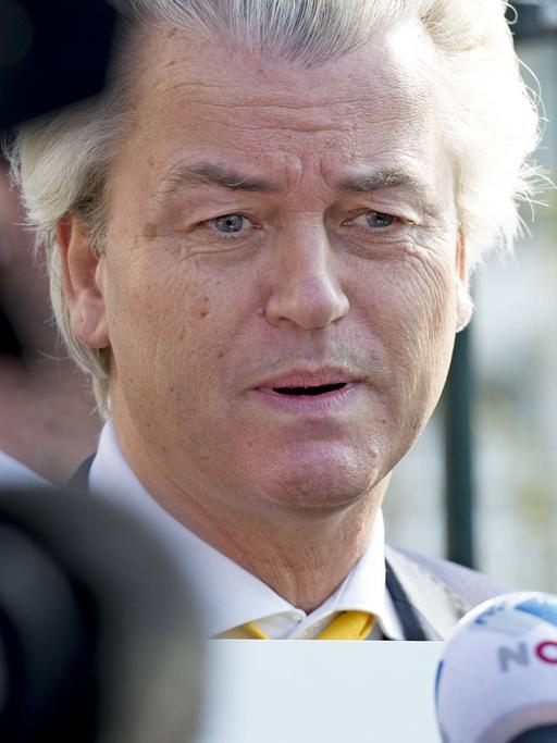 Geert Wilders, Vorsitzender der rechtspopulistischen Partei für die Freiheit