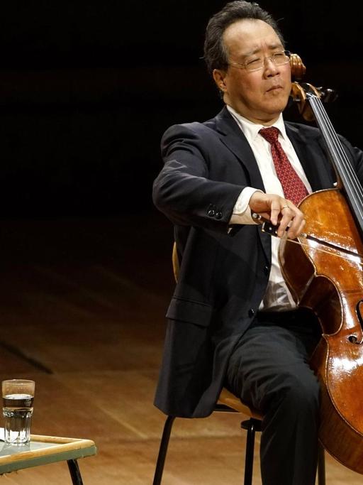 Der Cellist Yo-Yo Ma 2016 in der Berliner Philharmonie
