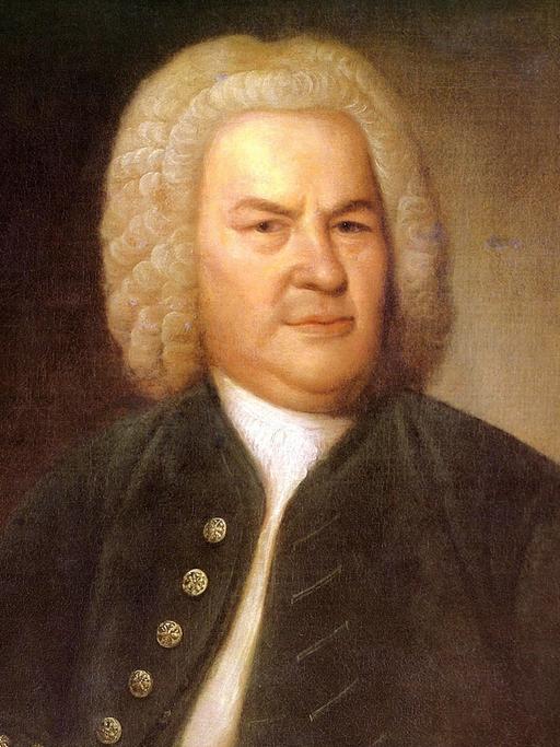 Das 1746 von Elias Gottlob Haußmann gefertigte Gemälde von Johann Sebastian Bach (1685-1750). (Quelle: dpa)