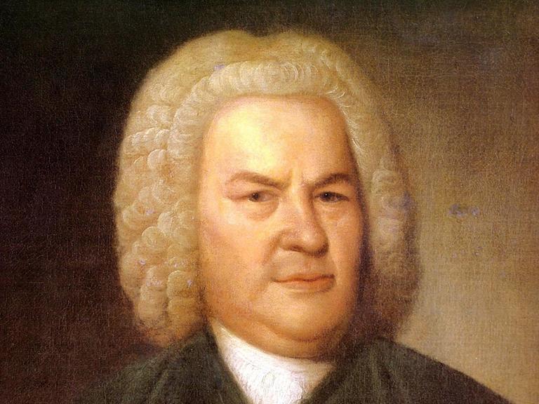 Das 1746 von Elias Gottlob Haußmann gefertigte Gemälde von Johann Sebastian Bach (1685-1750). (Quelle: dpa)