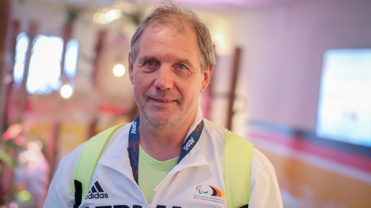 Dr. Karl Quade, Chef de Mission der Deutschen Paralympischen Mannschaft.