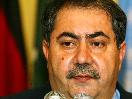 Der irakische Außenminister Hoschjar Sebari