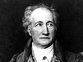 Johann Wolfgang von Goethe wurde am 28.8.1749 in Frankfurt am Main geboren. Das Foto zeigt ein Gemälde von Joseph Stieler aus dem Jahre 1828. Johann Wolfgang von Goethe zählt bis heute zu den größten Persönlichkeiten der Weltliteratur.