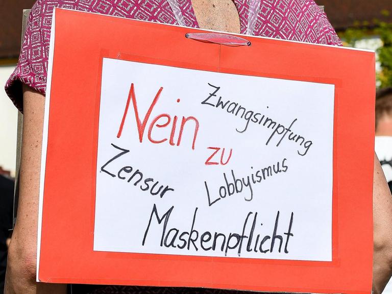 Demonstration gegen Corona-Regeln in Bayern