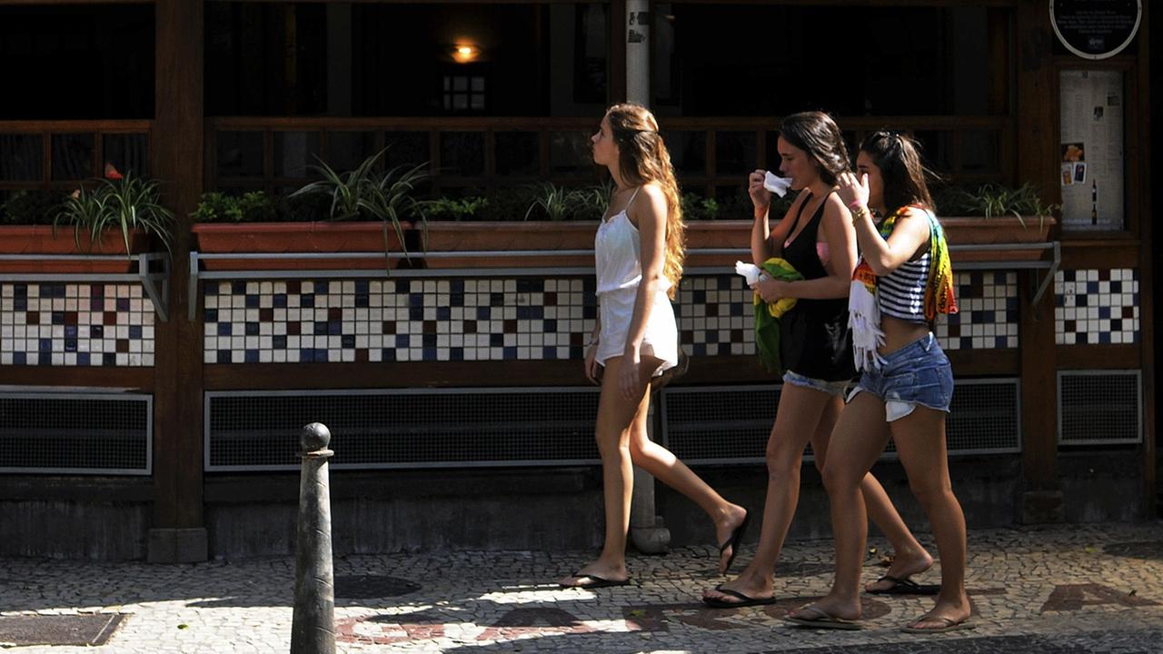 Die Bar "Girl from Ipanema" in Rio de Janeiro.