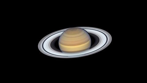Der Ringplanet Saturn wird jetzt vom Abendstern Venus überholt 