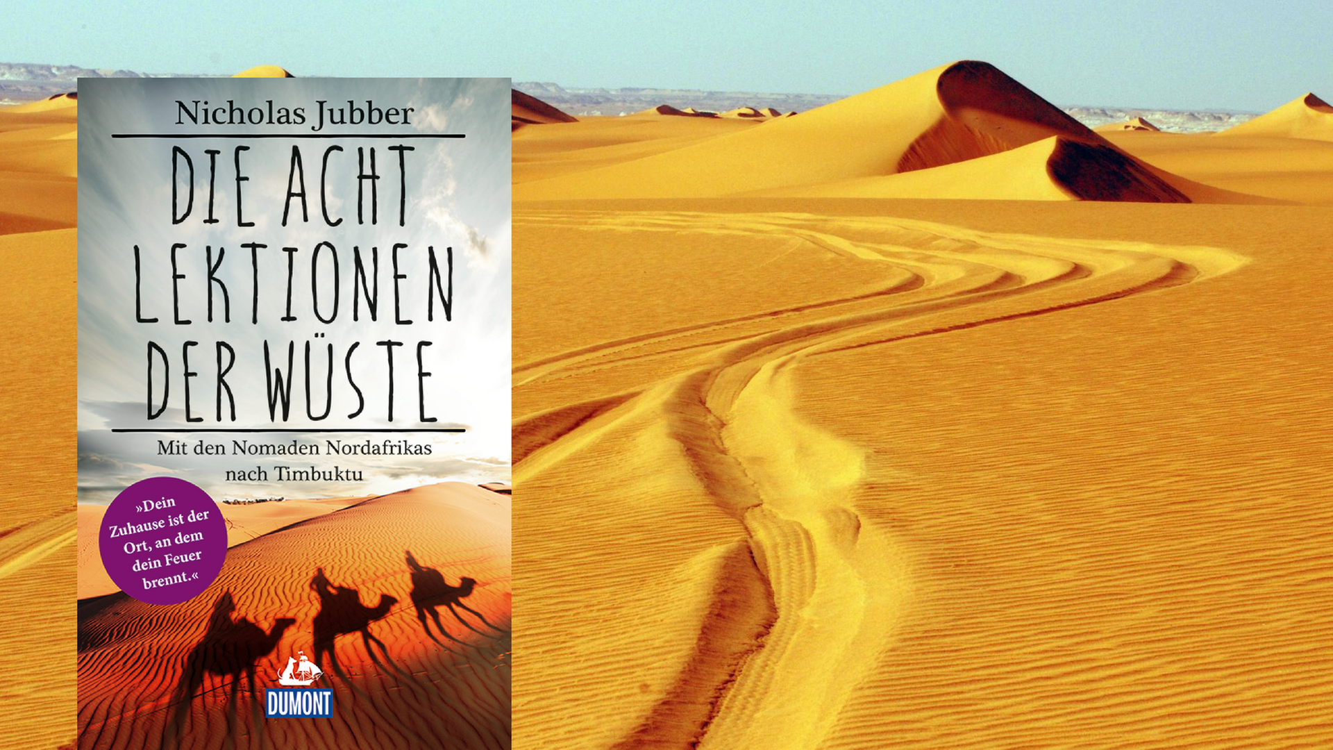Cover Nicholas Jubber: Die acht Lektionen der Wüste