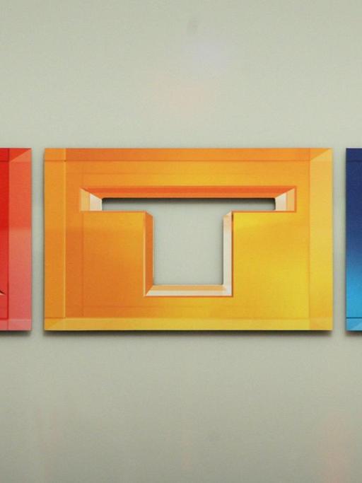 Das Logo des Fernsehsenders RTL (2008).