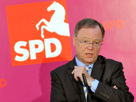 Stephan Weil, SPD-Spitzenkandidat zur Landtagswahl in Niedersachsen